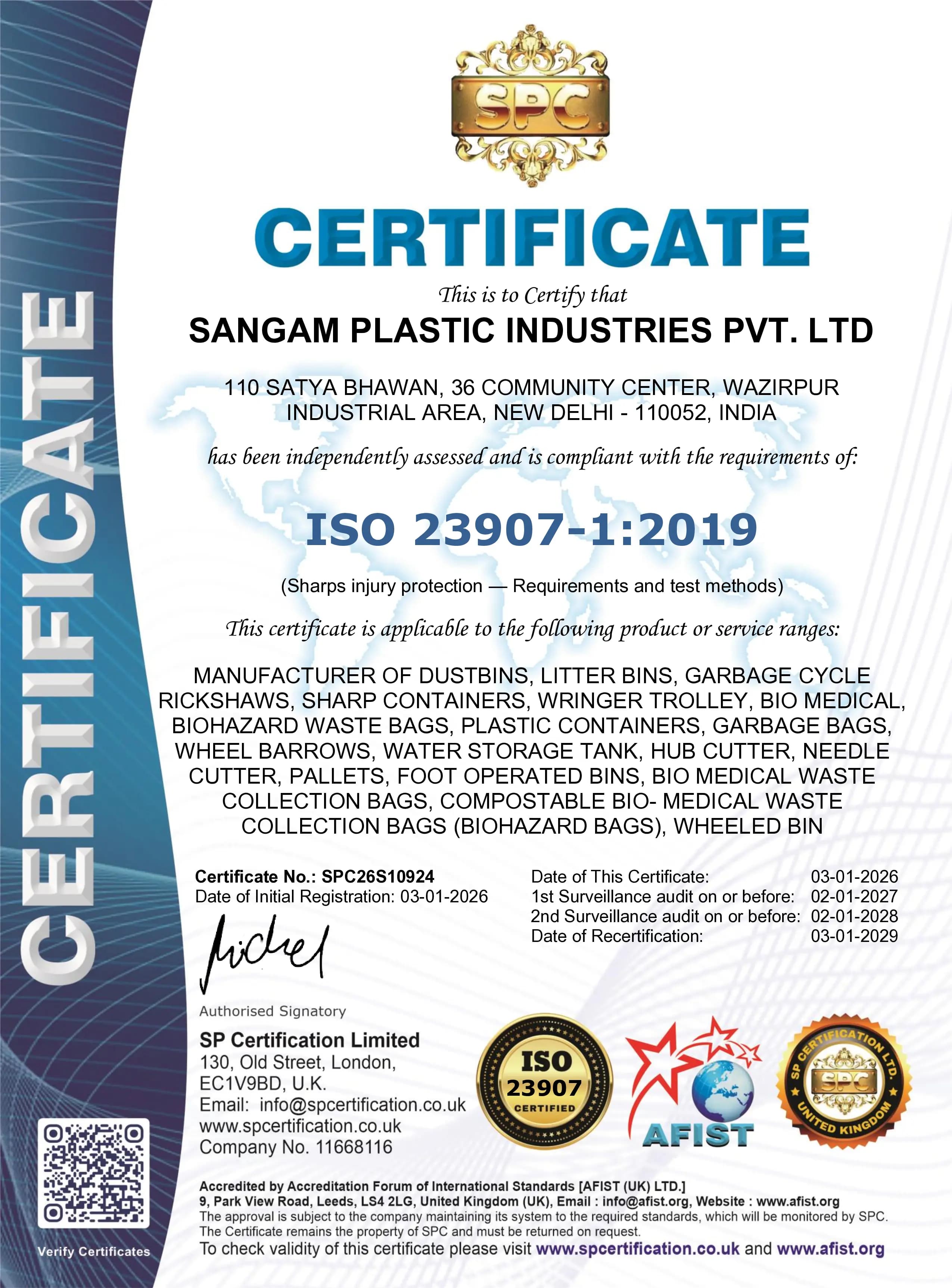 Certificate 3