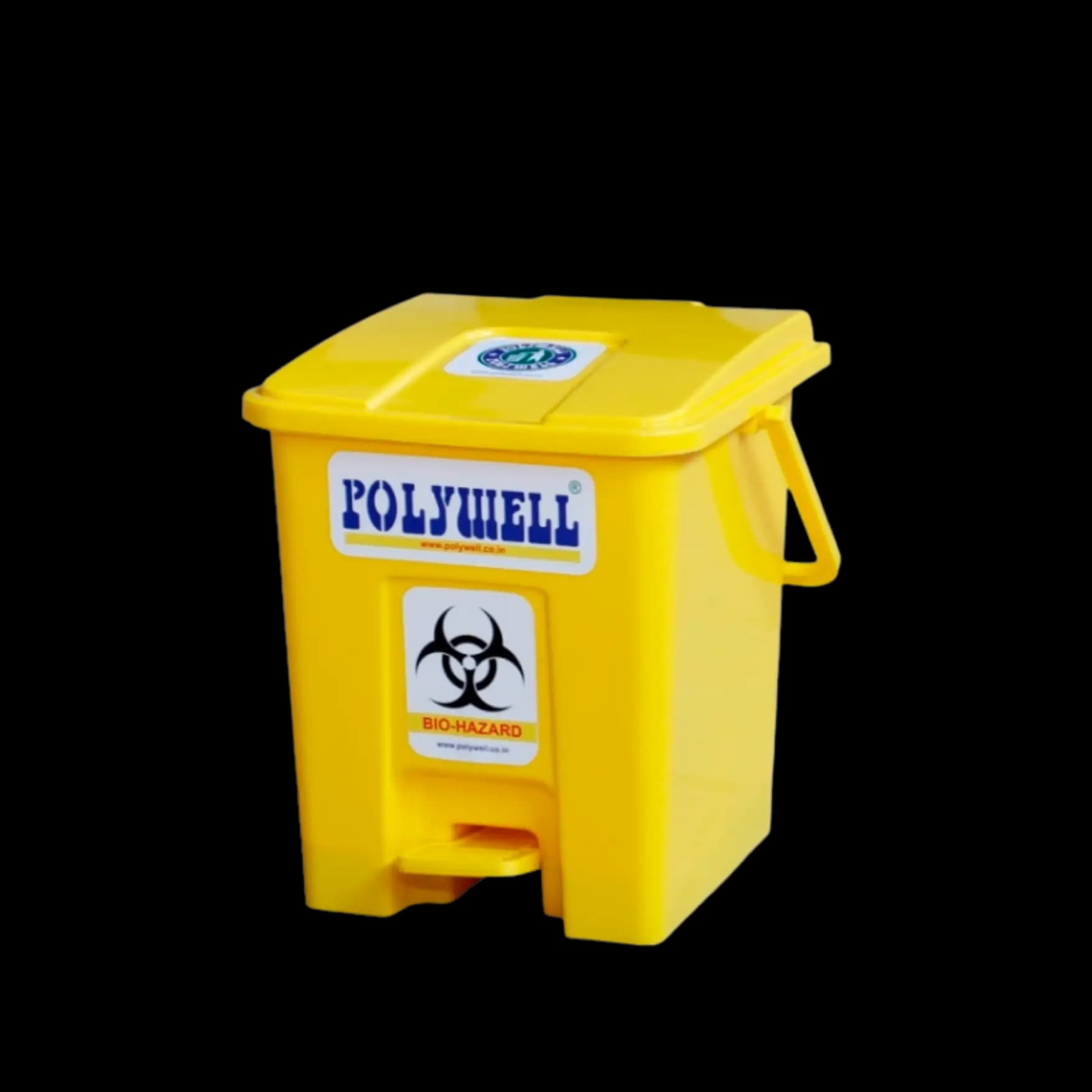 32L Pedal Dustbin Front View