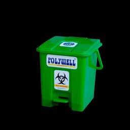 32L Pedal Dustbin Side View