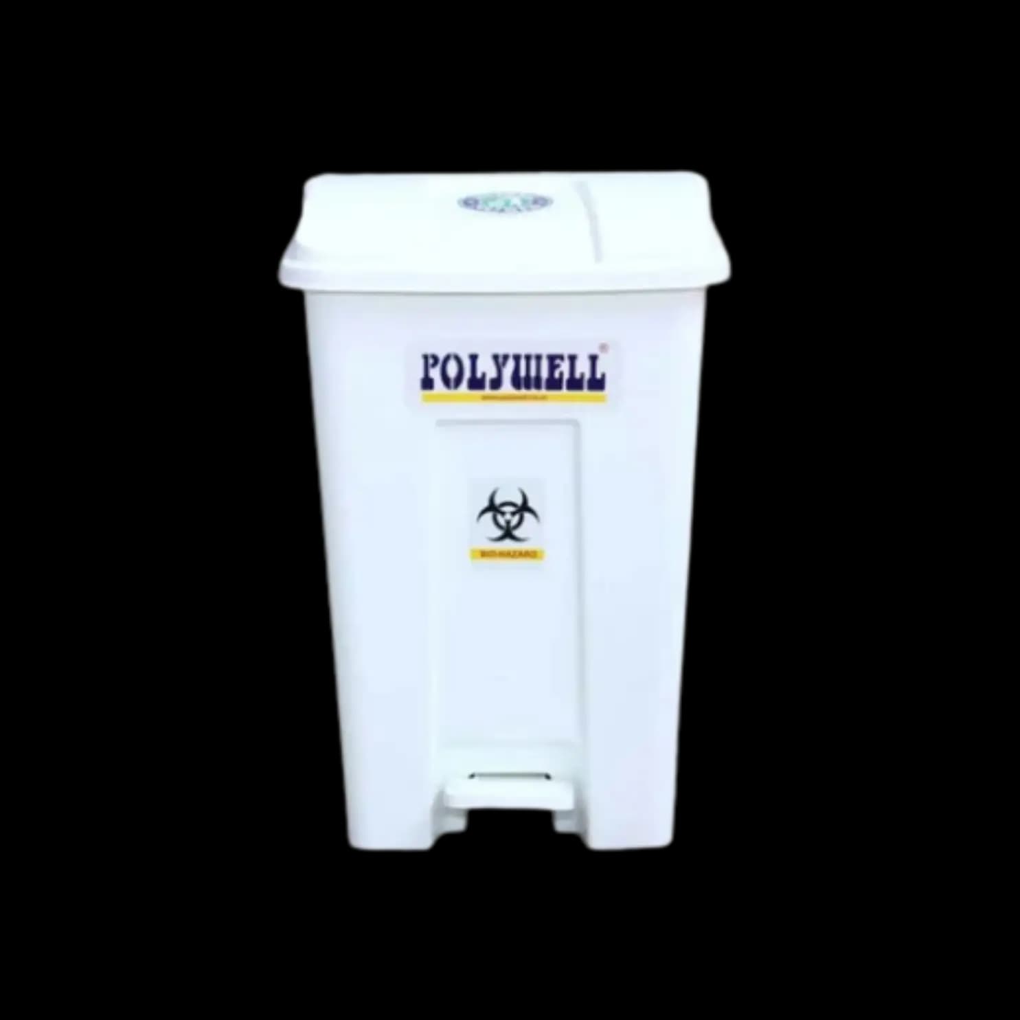 20L Bio Bin White Front View