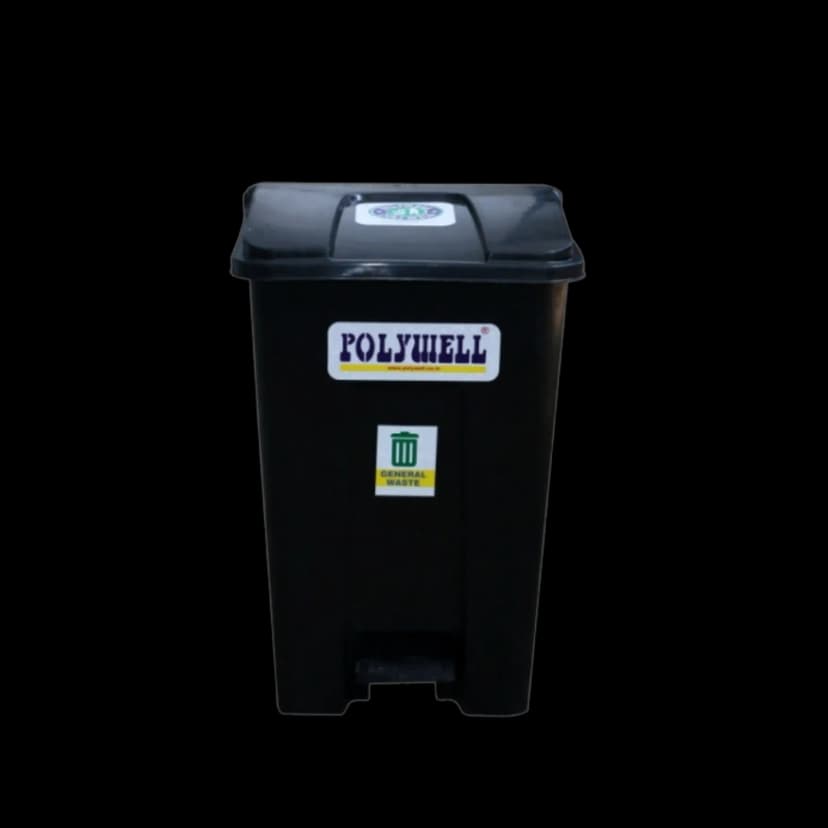 50L PW50P Pedal Dustbin Top View