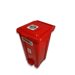 65L PP Pedal Bio Bin Side View