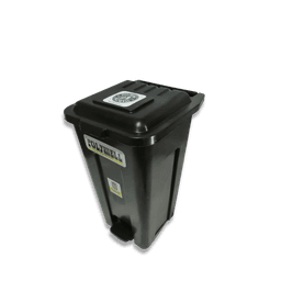 65L PP Pedal Bio Bin Top View