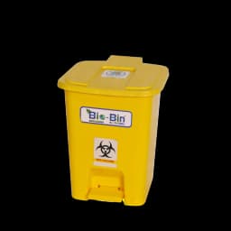 20L PP Pedal Bio Bin Side View