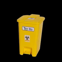 10L PP Pedal Bio Bin Front View