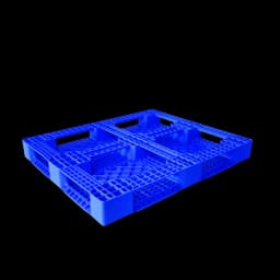 120mm Plastic Nestable Pallet Front View