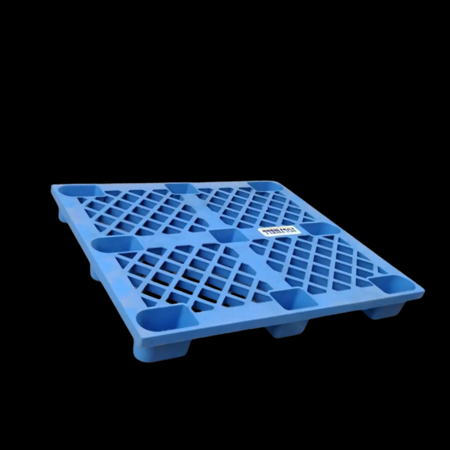 500kg Plastic Industrial Pallet Front View