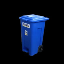 240L Hospitals Wheeled Bin Side View