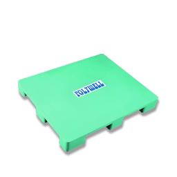 250mm Two Way Plastic Pallet Front View