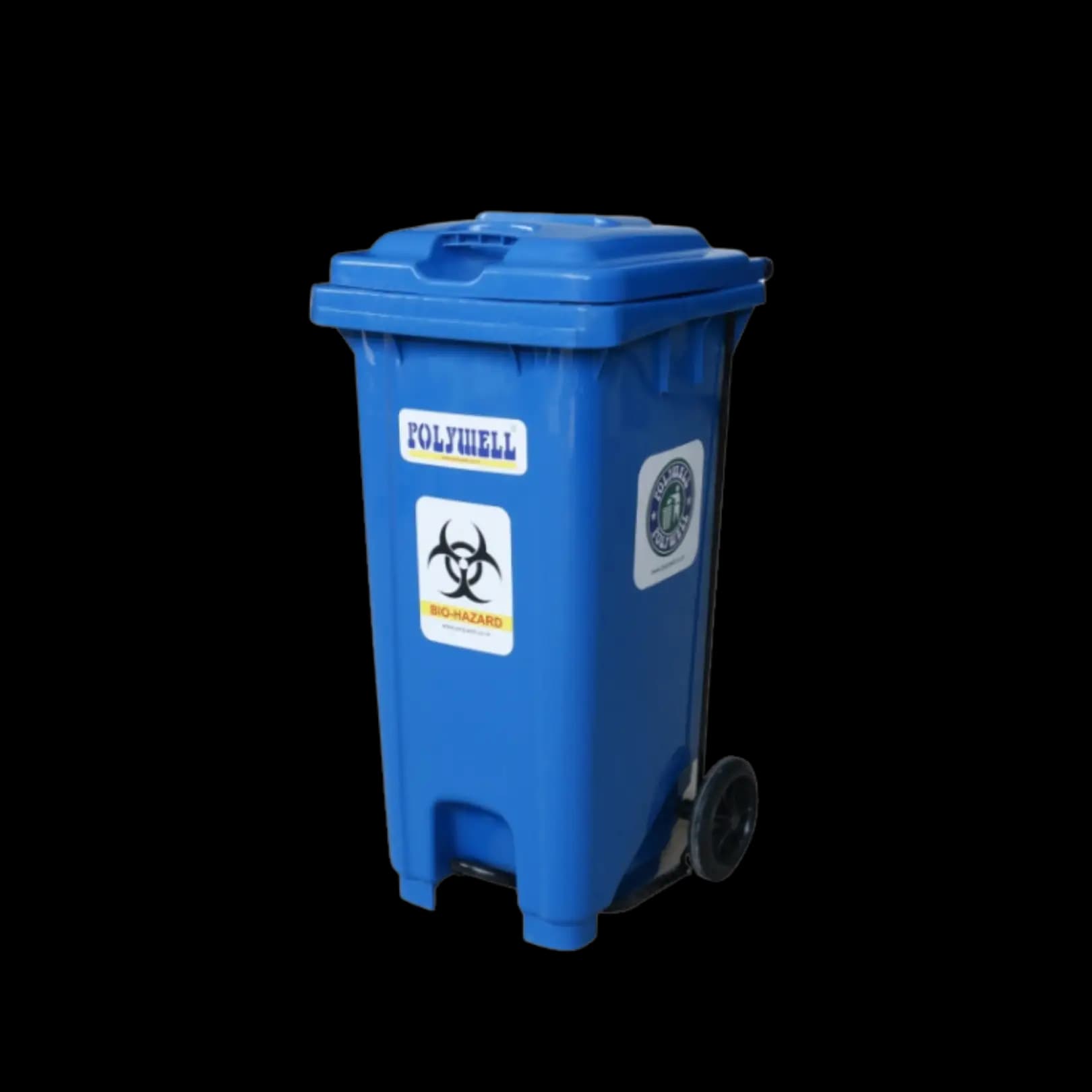 240L Plastic Wheeled Dustbins 240L Plastic Wheeled Dustbin Side View