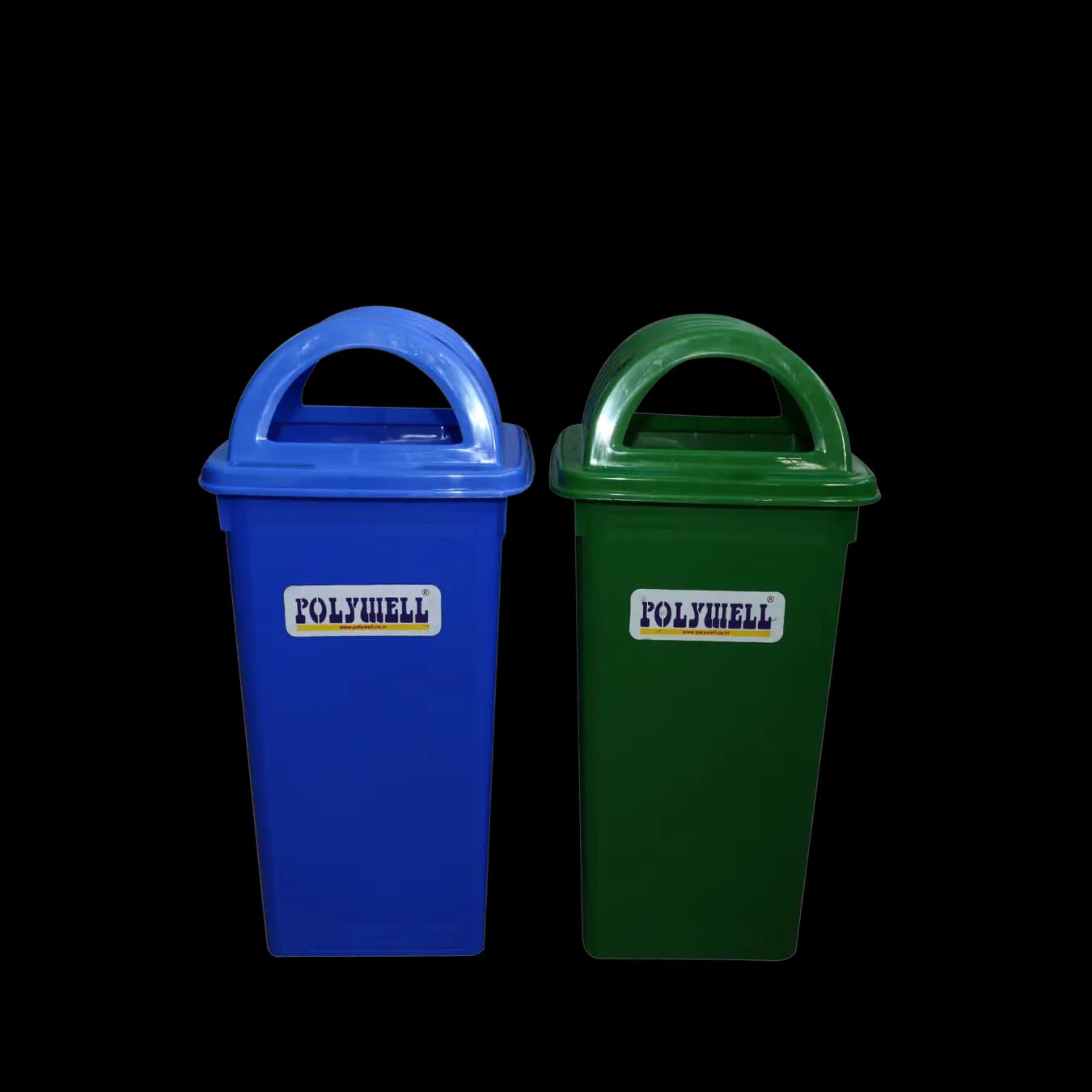 110L Plastic Swing Dustbin 110L Plastic Swing Dustbin Front View